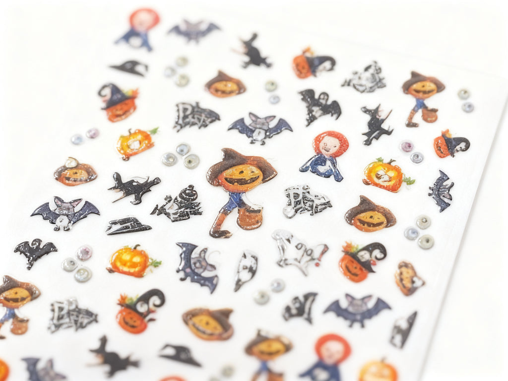 PEGATINAS DE UÑAS 3D HALLOWEEN 1PC