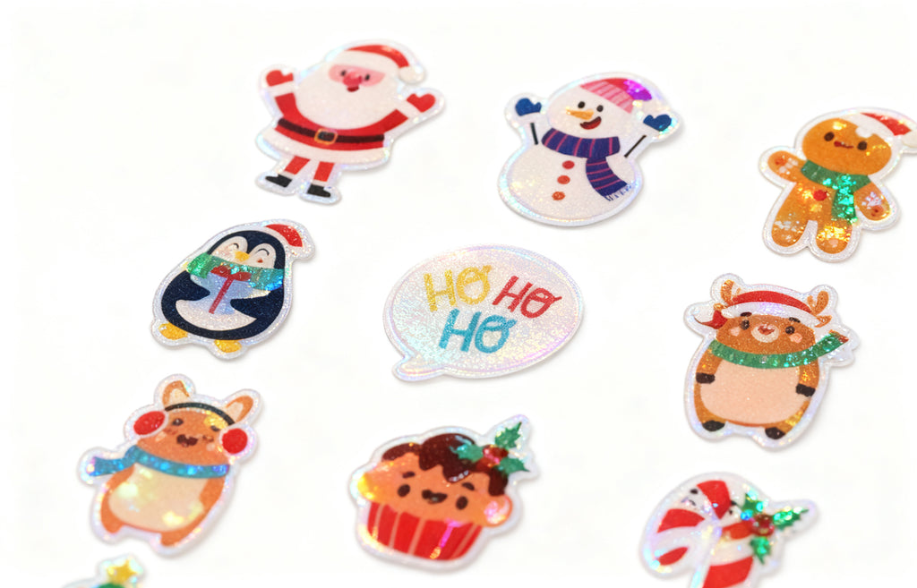 Stickers Kawaii de Navidad