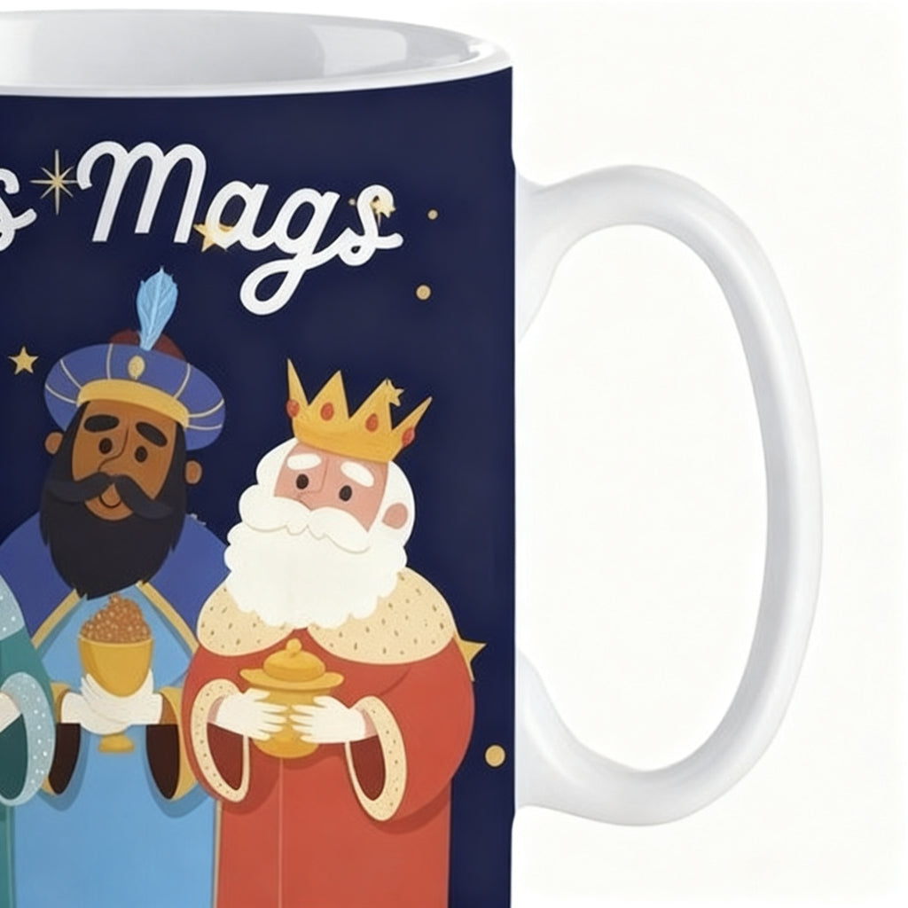 Taza de Reyes Magos en Caja Regalo