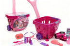 BELLEZA SET EN CARRITO PARA NIÑAS