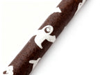 Pajillas Negras con Fantasmas Blancos de Halloween 25pc