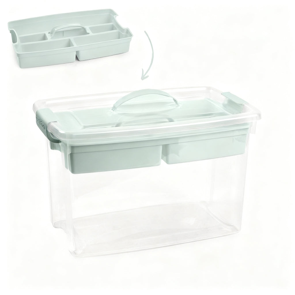 CAJA Nº 34 22 L CON BANDEJA VERDE