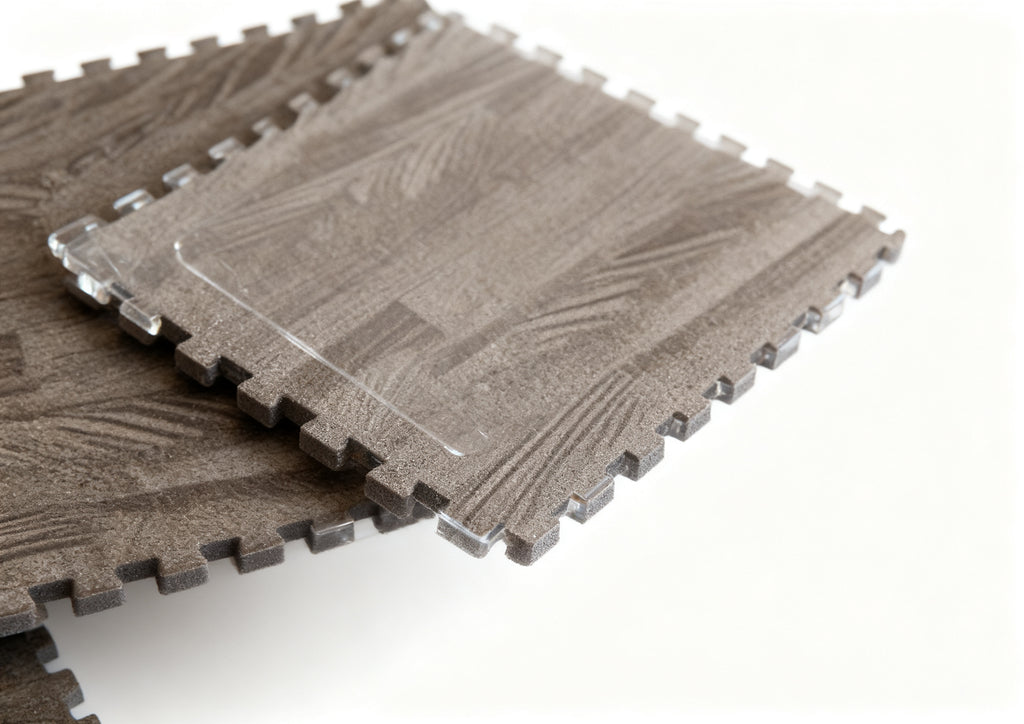 Baldosa EVA Madera Oscura 60x60cm 4pcs