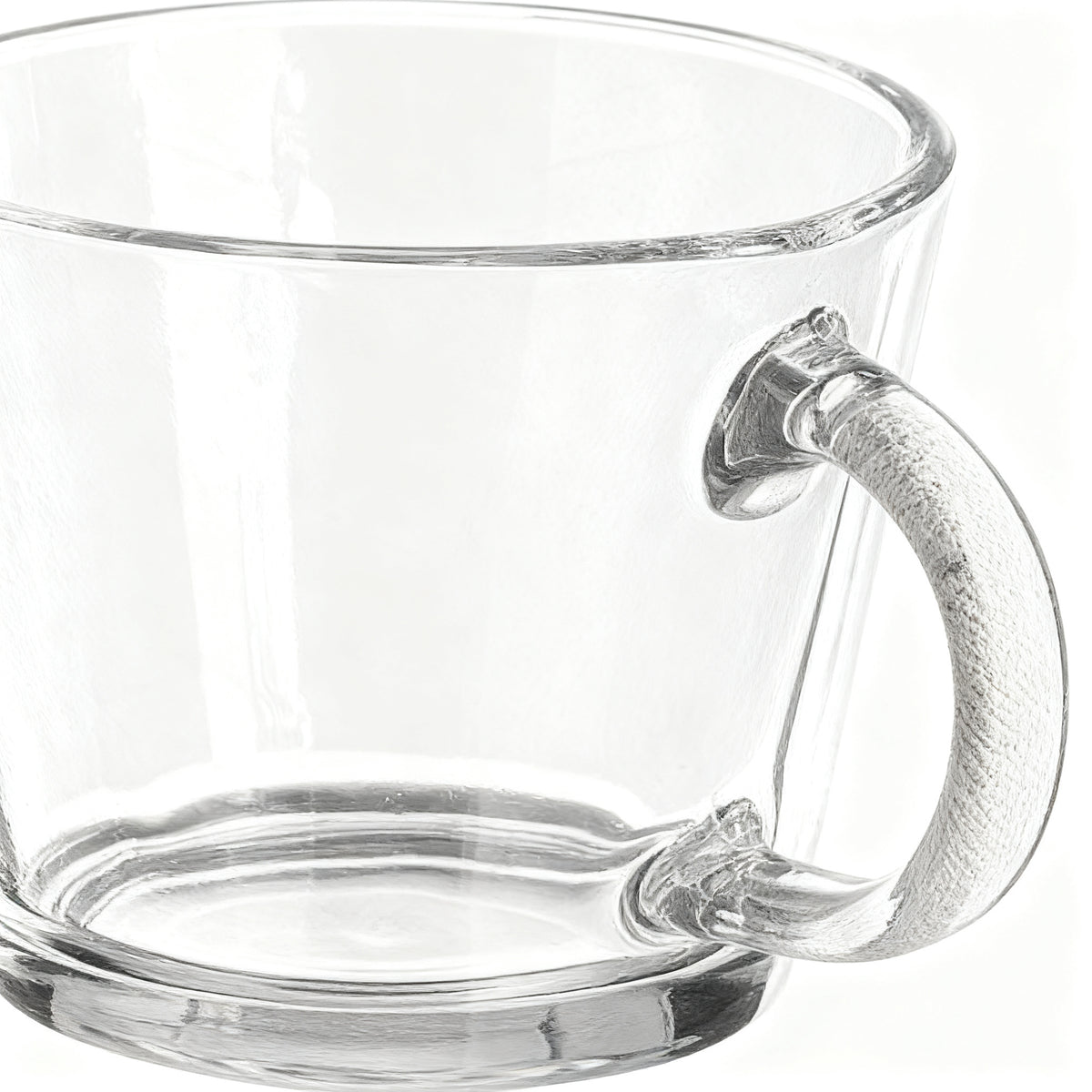 Tazon Desayuno Asa 400ml Transparente