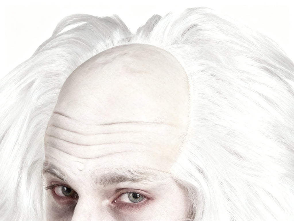 Peluca Blanca Halloween 70g
