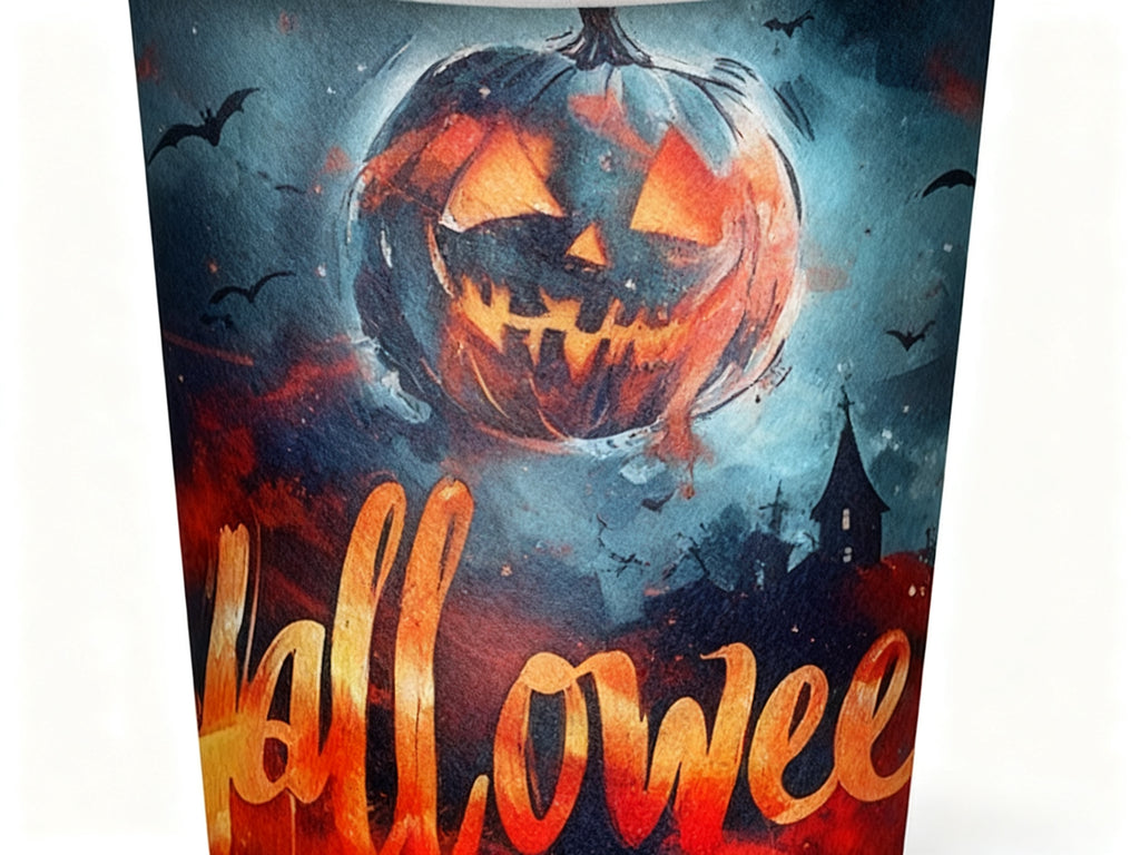 Vasos de Papel de Halloween (6 Piezas)