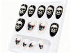 Uñas Postizas Halloween Adulto 12 Piezas