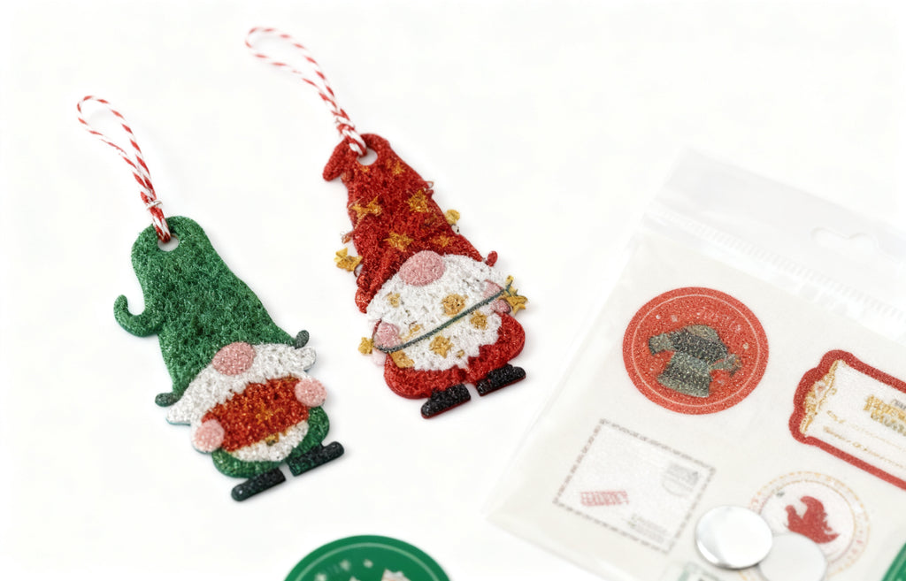 Set Etiquetas y Pegatinas Navideñas