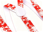 Peto Blanco con Manchas de Sangre 1pc