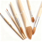 Set de 6 Pinceles para Bellas Artes