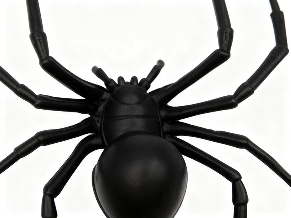 Decoración de Araña Negra para Halloween 1 Pieza