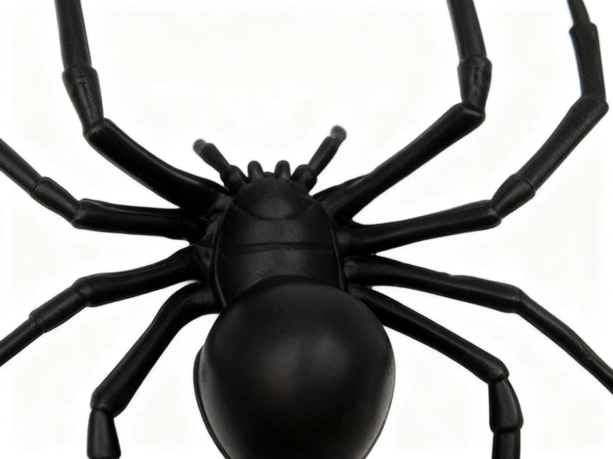 Decoración de Araña Negra para Halloween 1 Pieza