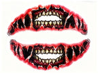 Pegatinas de Labios 3D para Halloween 1pc