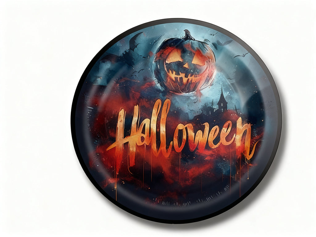Platos de Papel Halloween 9 Pulgadas (6 Piezas)