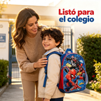 Kinderrucksack mit Motiven | Disney Prinzessinnen, Spider-Man, Peppa Pig, Paw Patrol | Seitentasche | Zurück zur Schule