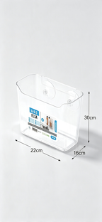 Transparent Organizer Box USE ELSA | With Handles | 4 Sizes | Durable Plastic | Home and Office