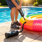 Bestway Hydro-Force Handpumpe 36 cm | Kajak, SUP und aufblasbare Produkte | 3 Ventiladapter