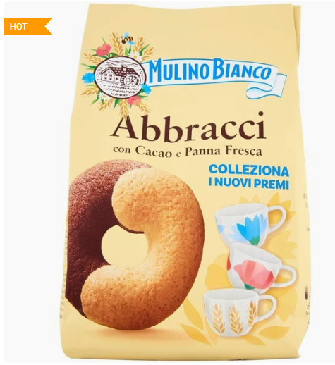 BISCOTTI ABBRACCI de Mulino Bianco