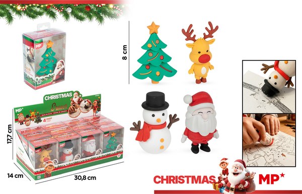 Gomas de Borrar Navidad