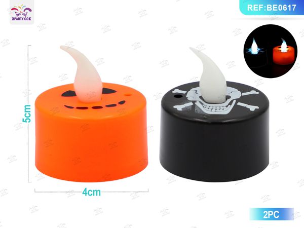 Lámpara Pequeña de Calabaza 2 Piezas
