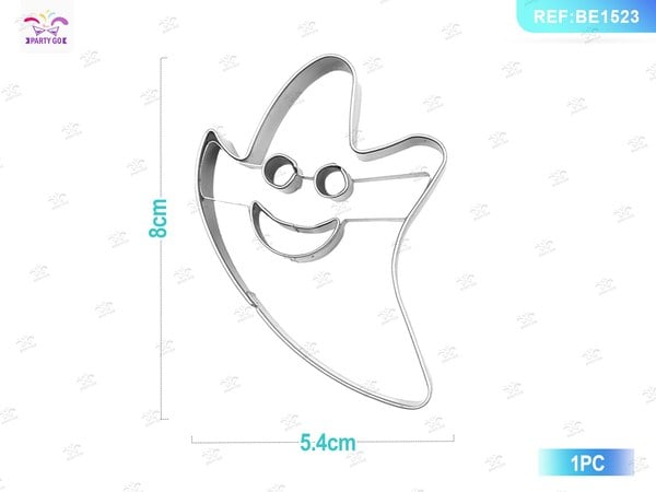 Molde de Fantasma de Halloween para Pasteles
