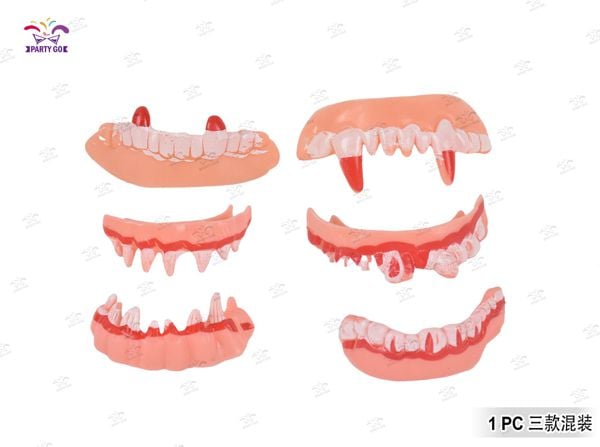 Set de Dientes de Halloween 1 Pieza