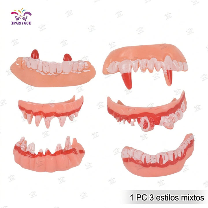 Set de Dientes de Halloween 1 Pieza
