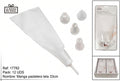 SET MANGA PASTELERA PLASTICO 10PCS