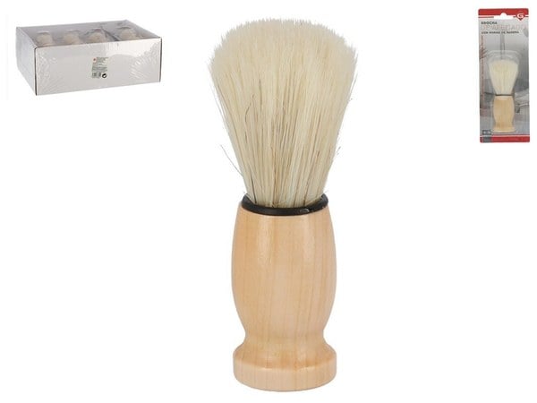 BROCHA DE AFEITADO CON MADERA
