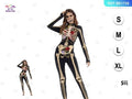Disfraz de Halloween Adulto Mono Esqueleto