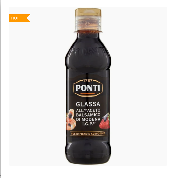 PONTI GLASSA ALL'ACETO BALSAMICO