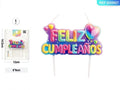 Vela Cumpleaños Feliz Decorativa