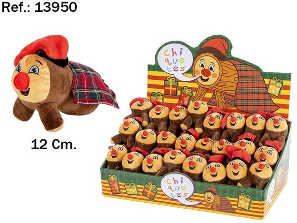 PELUCHE TRONCO 12CM NAVIDEÑO