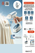 Vaporizador de prendas azul 1500W