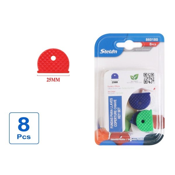 Fundas para llaves set de 8 unidades