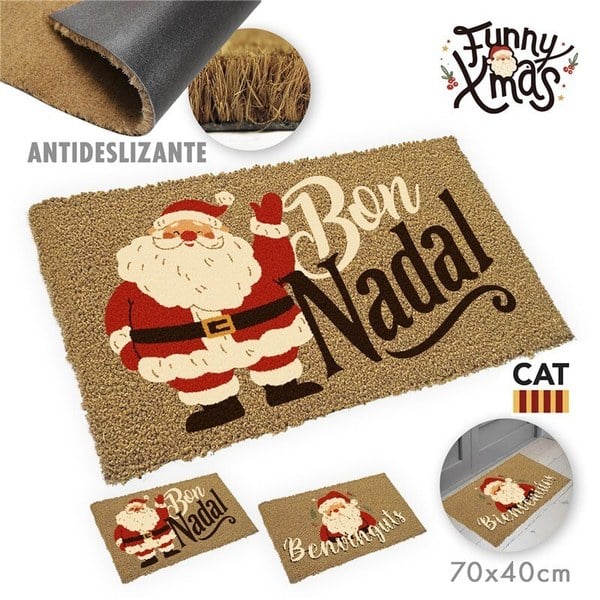 Felpudo de Noel Benvingut CAT