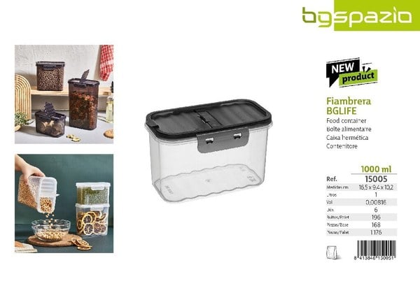 FIAMBRERA BGLIFE 1000 ML