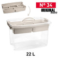 CAJA Nº 34 22 L CON BANDEJA