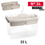 CAJA Nº 34 22 L CON BANDEJA