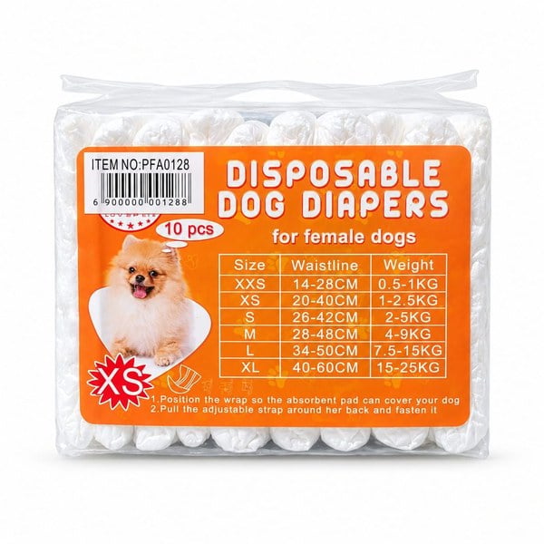 Pañales Desechables para Perras