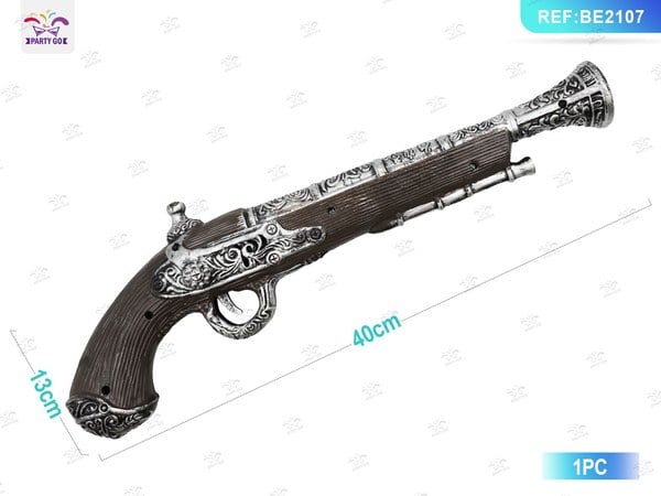 Pistola de Pedernal Pirata para Halloween 1pc