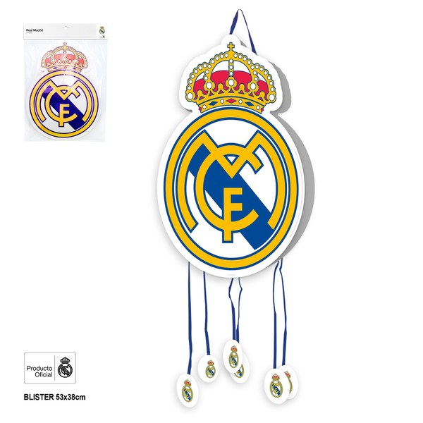 Piñata Escudo Real Madrid Pack 10