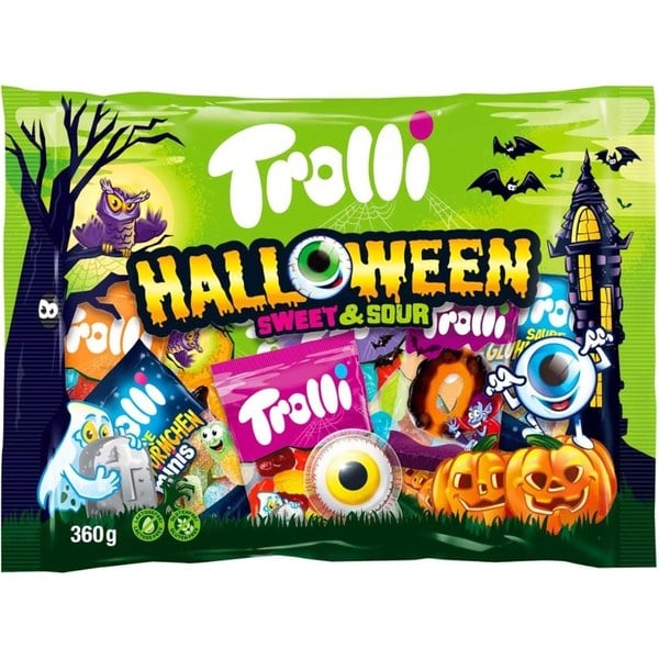 HALLOWEEN SWEET & SOUR TROLLI 360 GR