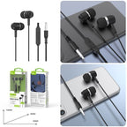 Auriculares Jack con Micrófono EP-262 Negro