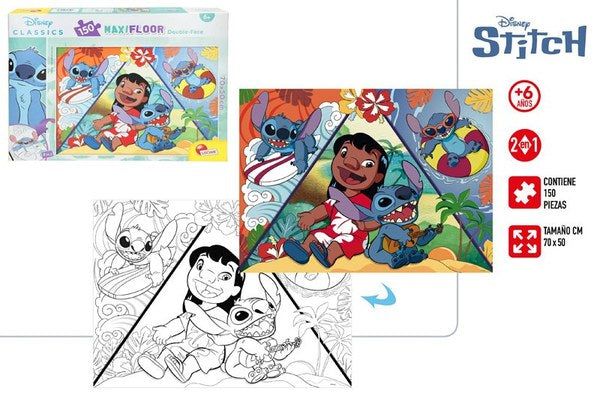 Puzzle Maxifloor Stitch Disney