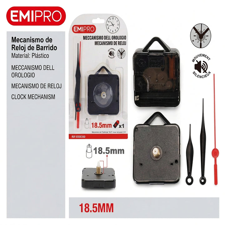 Mecanismo de Reloj Emi 18.5mm