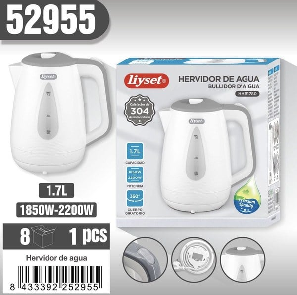 HERVIDOR DE AGUA HHB1780 1.7L