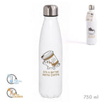 Botella Inox 750ml Coffee Cool Cats