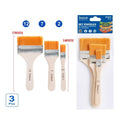 Set de 3 Pinceles para Bellas Artes