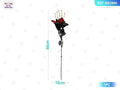 Flor Artificial Halloween con Mano de Esqueleto